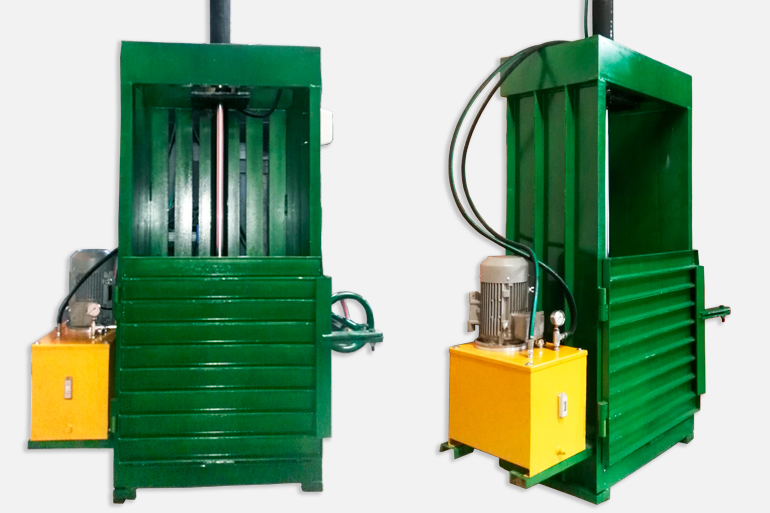 Compactadora horizontal de 10 toneladas